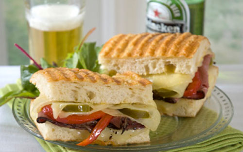 Texan Pastrami Panini