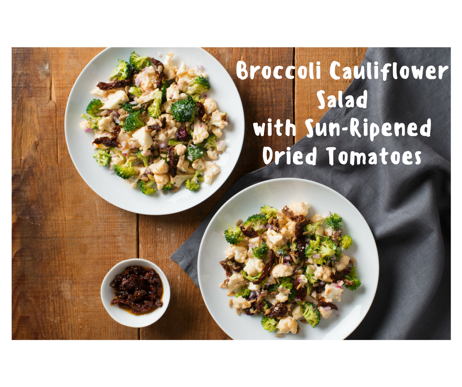 Broccoli Cauliflower Salad