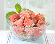 Jeff's Garden - Watermelon, Olive, Jalapeño and Feta Salad