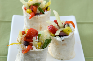 Greek Garden Lavash Wrap Recipe