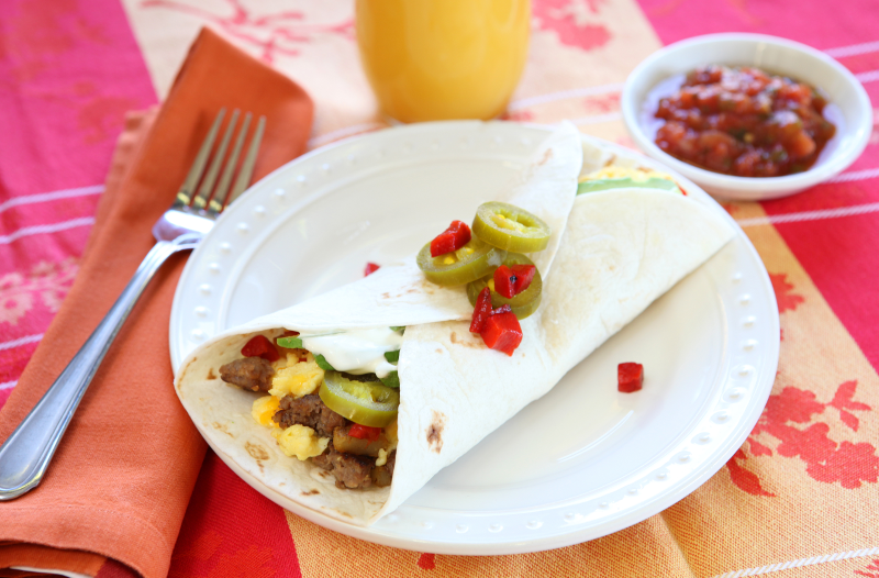 Jeff's Naturals Breakfast Burrito