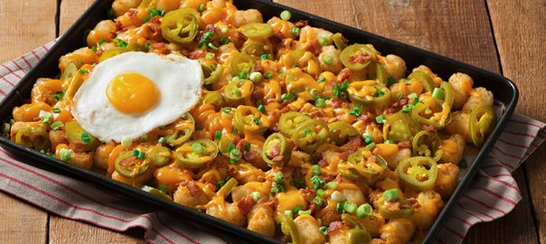 Jeff's Breakfast Tater Tot Nachos