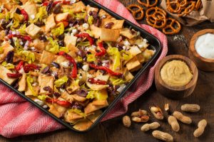 Greek Nachos Prep Time: 10 min | Total Time: 20 min | Serves: 2