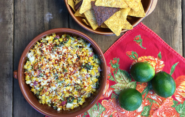Mexican Street Corn Salsa with Jeff's Naturals Diced Tamed Jalapeño Peppers