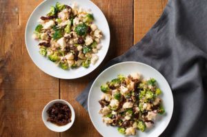 Jeff's Naturals: Broccoli-Cauliflower Salad with Sun-Ripened Dried Tomatoes
