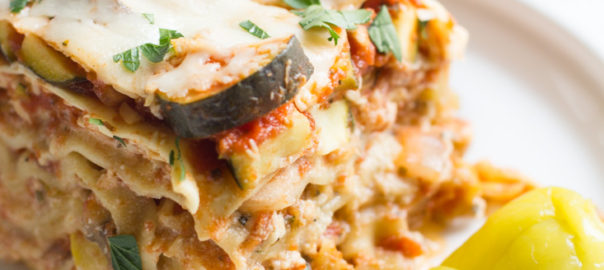 Crock Pot Vegetable Lasagne