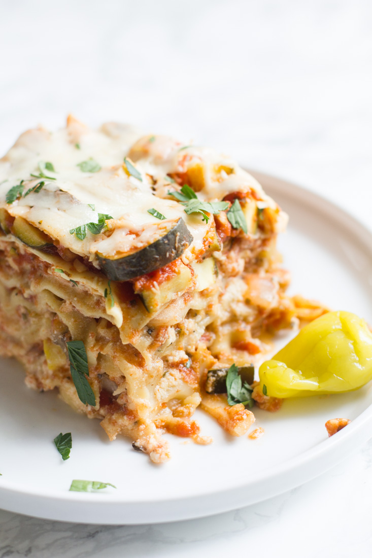 Crock Pot Vegetable Lasagne